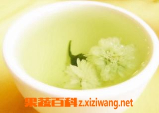 果蔬百科桑菊杏仁粥